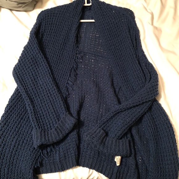 Free people blue cardigan - Picture 2 of 4
